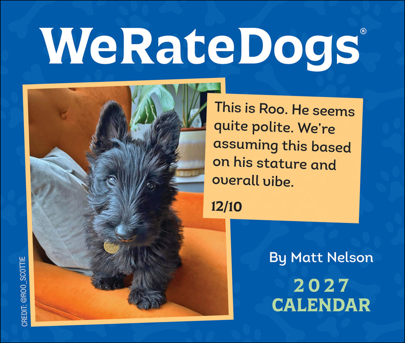 We Rate Dogs 2027 Page-A-Day Calendar