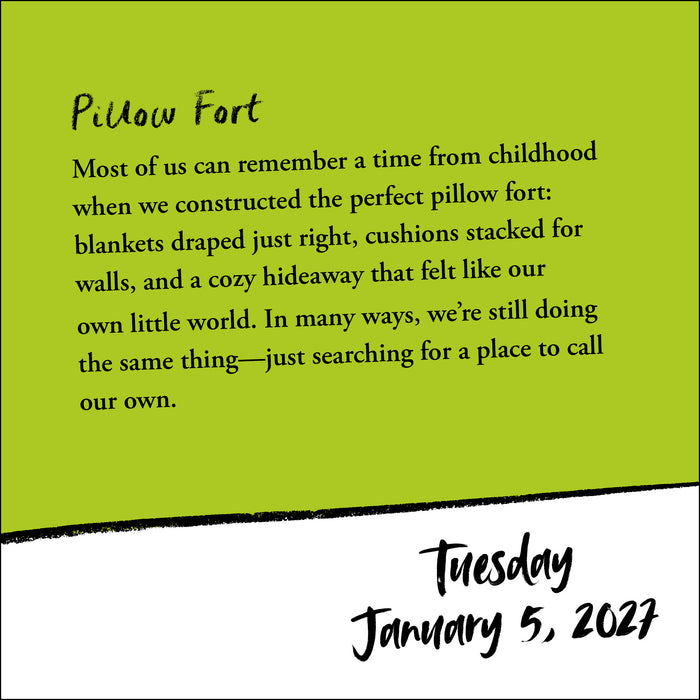 Sticky Notes Matt Eicheldinger 2027 Page-A-Day Calendar