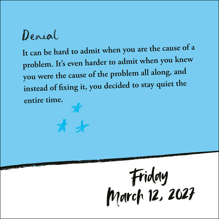 Sticky Notes Matt Eicheldinger 2027 Page-A-Day Calendar