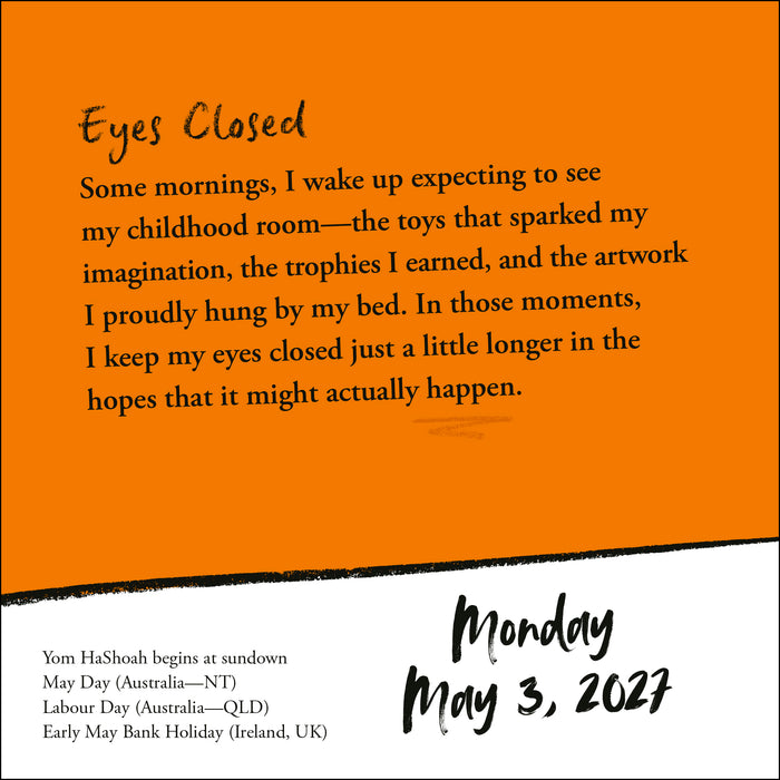 Sticky Notes Matt Eicheldinger 2027 Page-A-Day Calendar