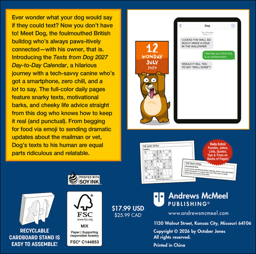 Texts from Dog 2027 Page-A-Day Calendar