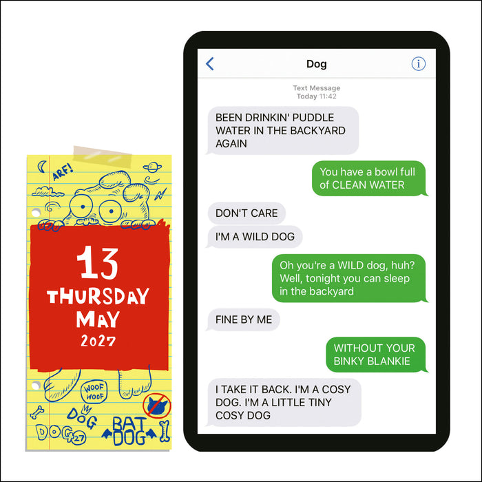 Texts from Dog 2027 Page-A-Day Calendar
