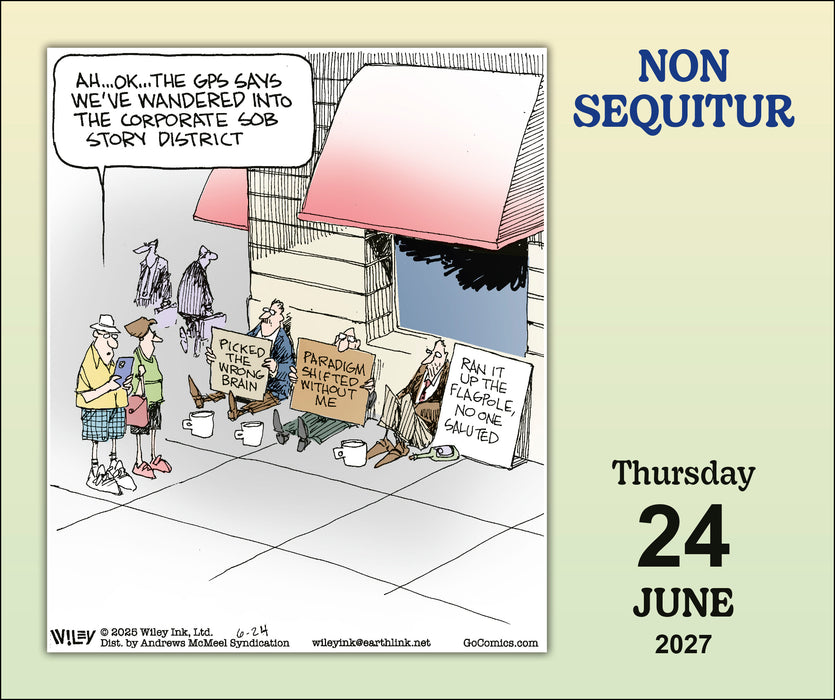 Non Sequitur 2027 Page-A-Day Calendar