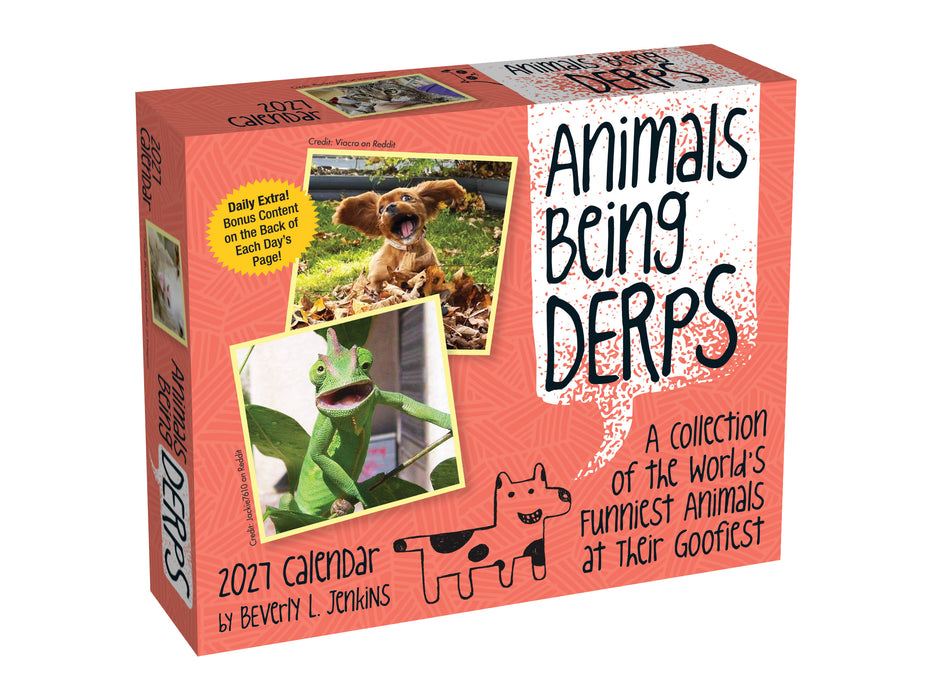 Animals Being Derps 2027 Page-A-Day Calendar