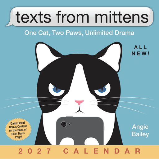 Texts from Mittens the Cat 2027 Page-A-Day Calendar