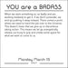 You Are a Badass 2027 Page-A-Day Calendar