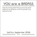 You Are a Badass 2027 Page-A-Day Calendar