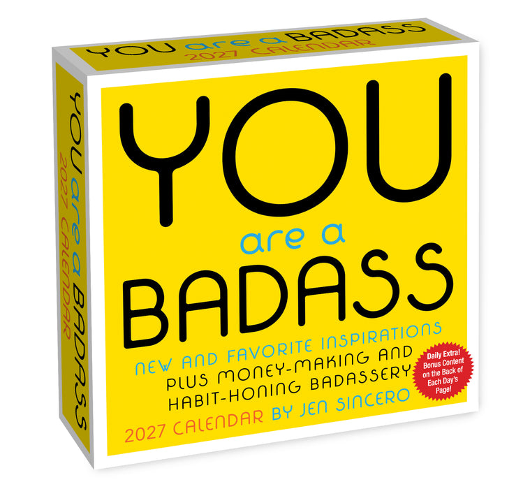 You Are a Badass 2027 Page-A-Day Calendar