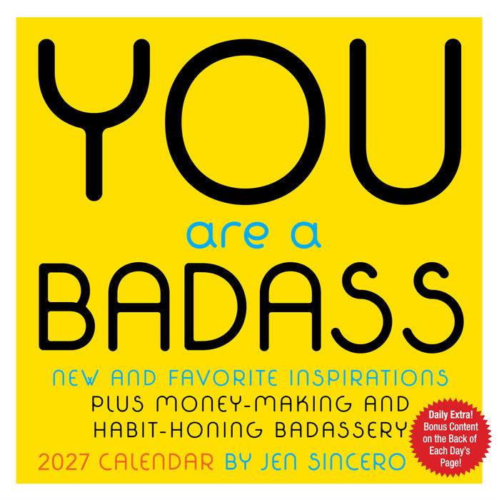 You Are a Badass 2027 Page-A-Day Calendar