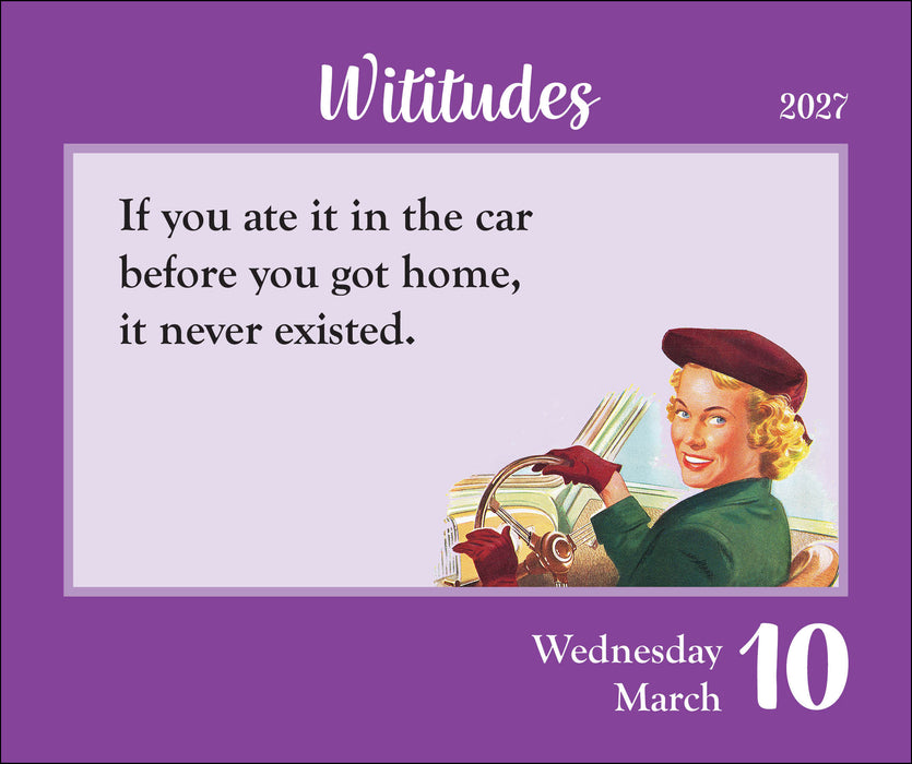 Wititudes 2027 Page-A-Day Calendar