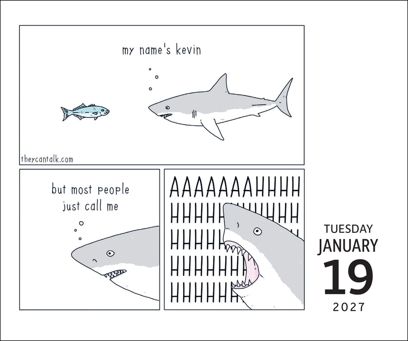 They Can Talk Comics 2027 Page-A-Day Calendar