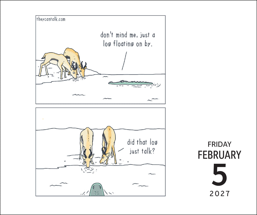 They Can Talk Comics 2027 Page-A-Day Calendar