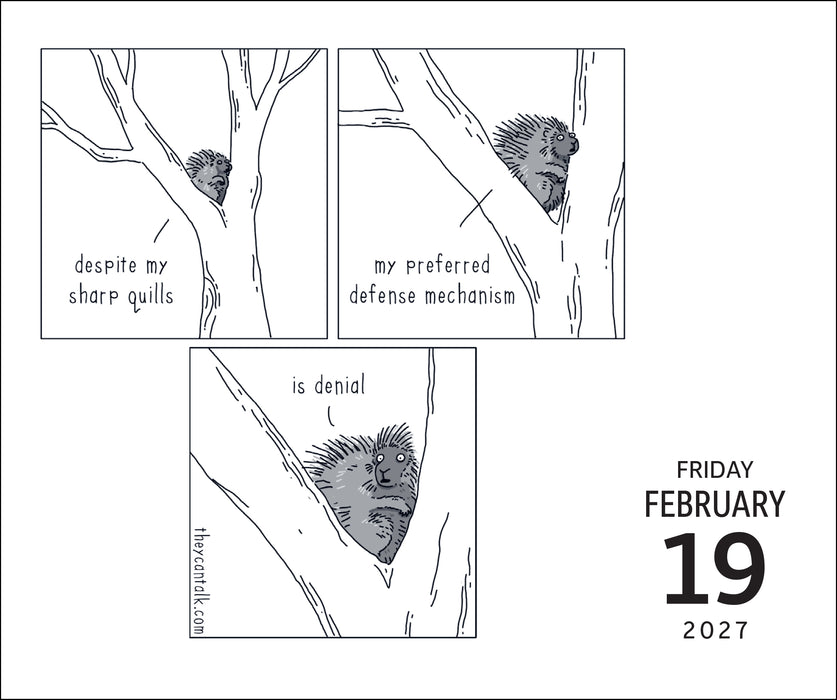 They Can Talk Comics 2027 Page-A-Day Calendar