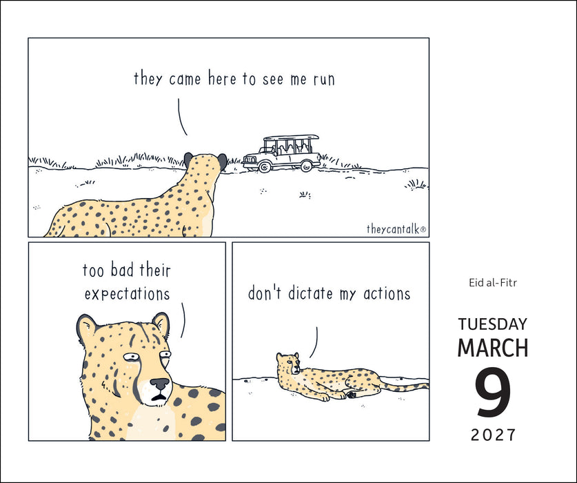 They Can Talk Comics 2027 Page-A-Day Calendar