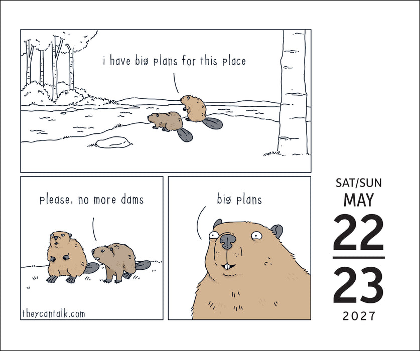 They Can Talk Comics 2027 Page-A-Day Calendar