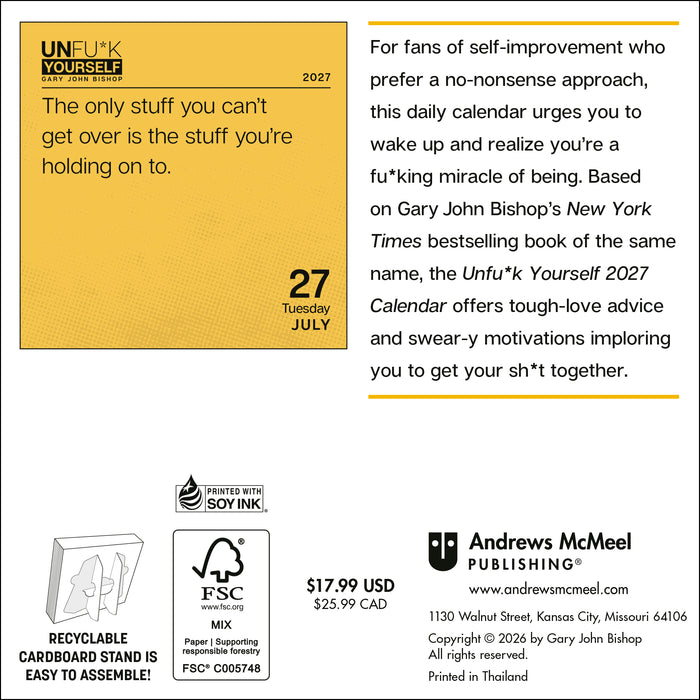 Unfu*k Yourself 2027 Page-A-Day Calendar
