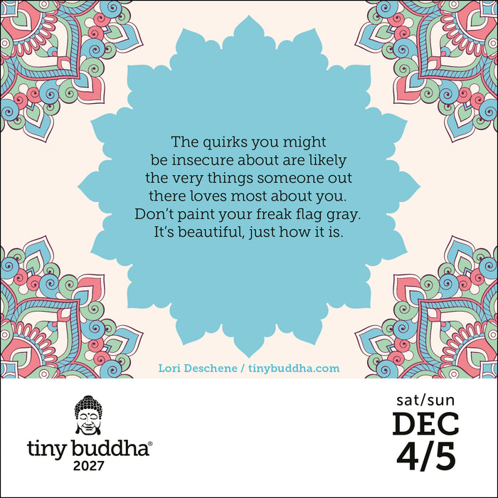 Tiny Buddha 2027 Page-A-Day Calendar