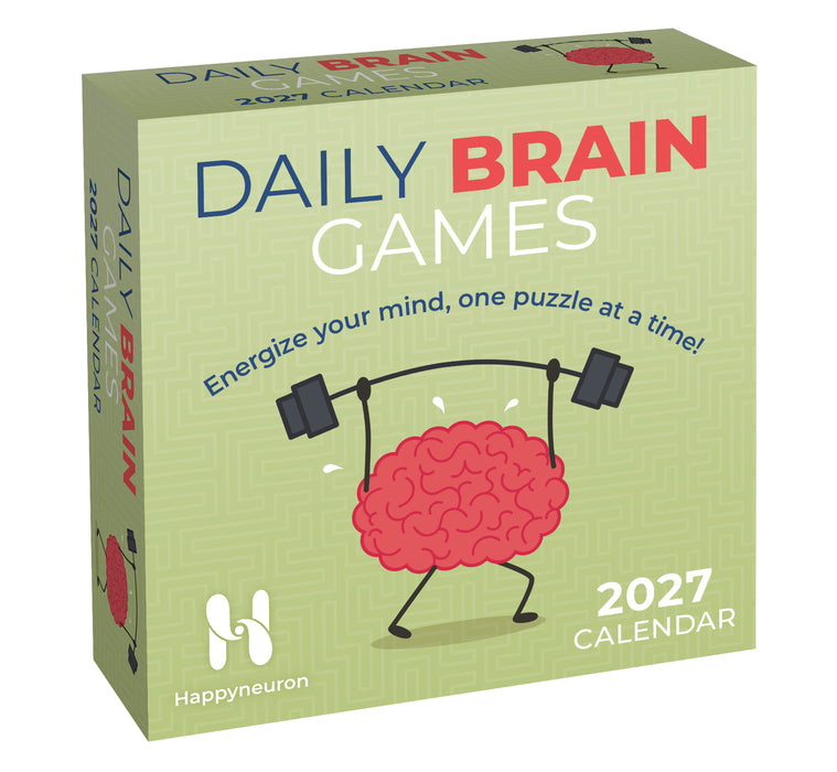 Daily Brain Games 2027 Page-A-Day Calendar