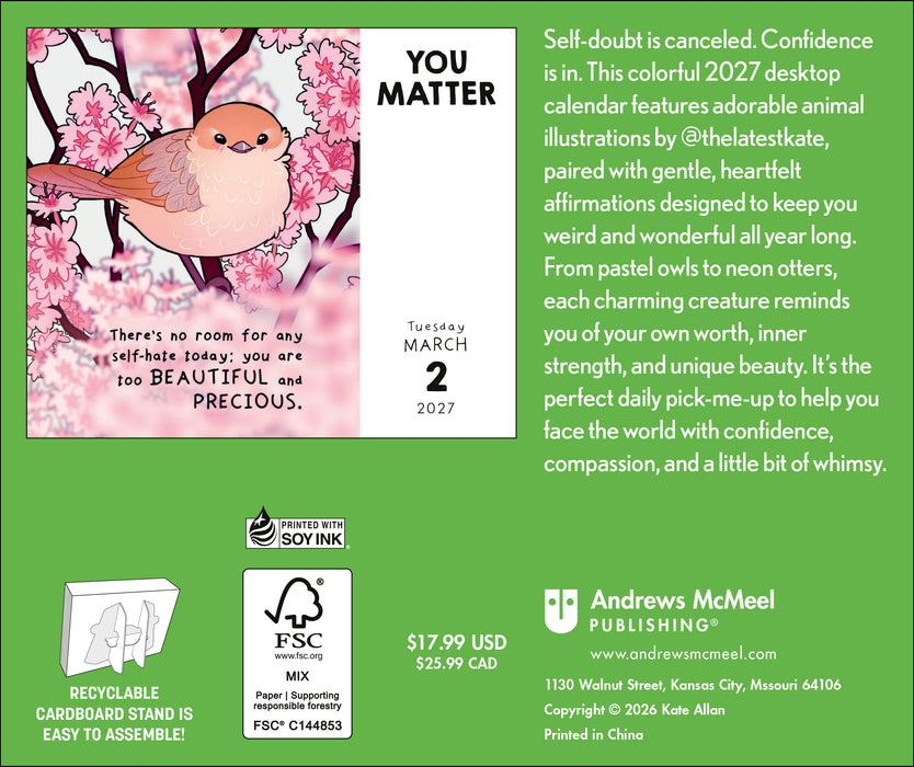 Kate Allan - You Matter 2027 Page-A-Day Calendar