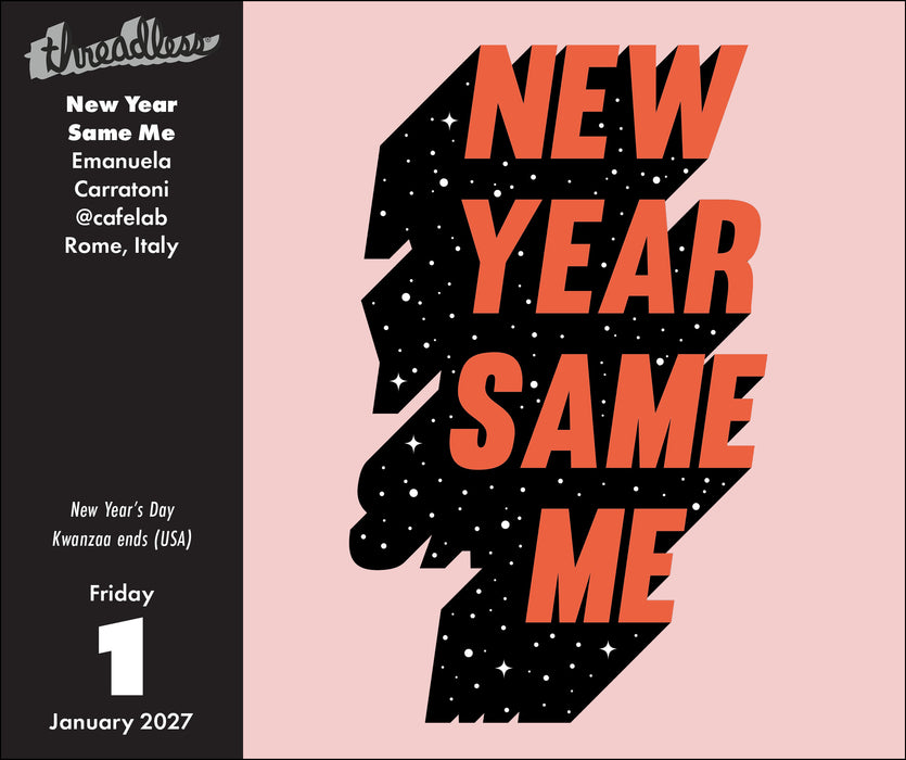 Threadless Design a Day 2027 Page-A-Day Calendar