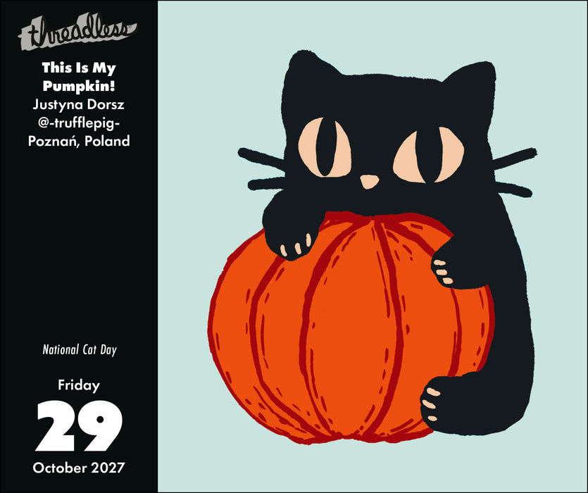 Threadless Design a Day 2027 Page-A-Day Calendar