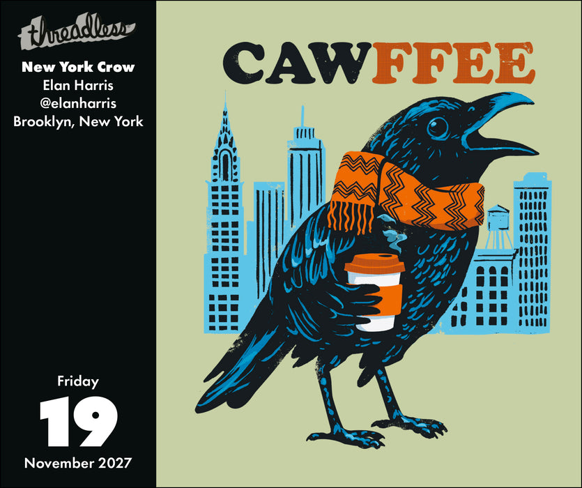 Threadless Design a Day 2027 Page-A-Day Calendar
