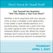 Don't Sweat the Small Stuff 2027 Page-A-Day Calendar