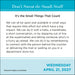 Don't Sweat the Small Stuff 2027 Page-A-Day Calendar