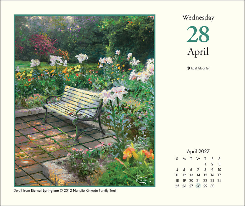 Thomas Kinkade Studios 2027 Page-A-Day Calendar