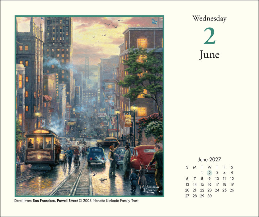 Thomas Kinkade Studios 2027 Page-A-Day Calendar