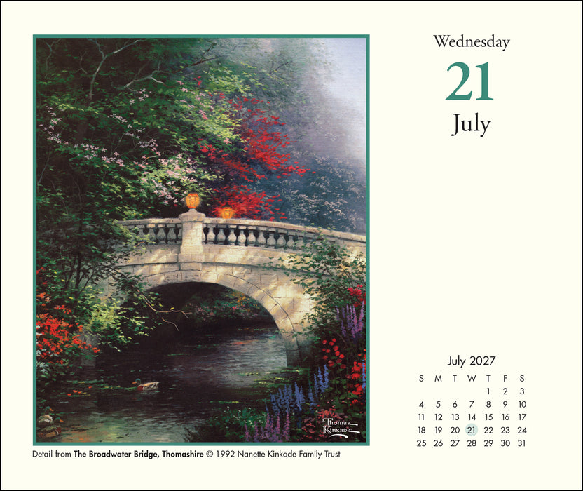 Thomas Kinkade Studios 2027 Page-A-Day Calendar