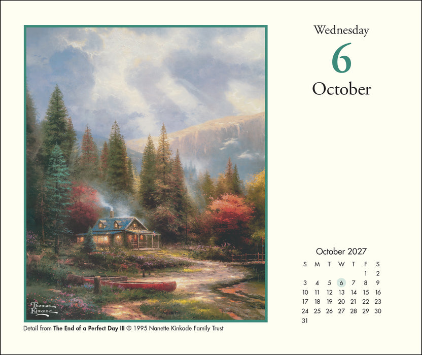 Thomas Kinkade Studios 2027 Page-A-Day Calendar