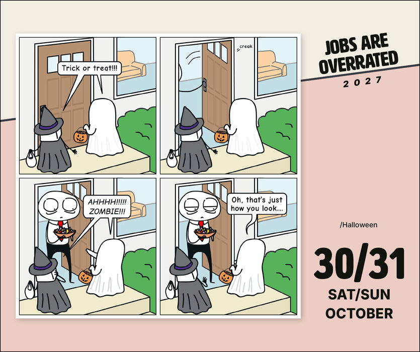 Jobs are Overrated 2027 Page-A-Day Calendar