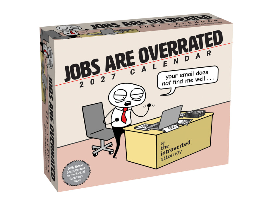 Jobs are Overrated 2027 Page-A-Day Calendar