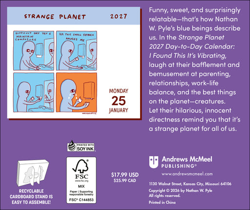 Strange Planet 2027 Page-A-Day Calendar