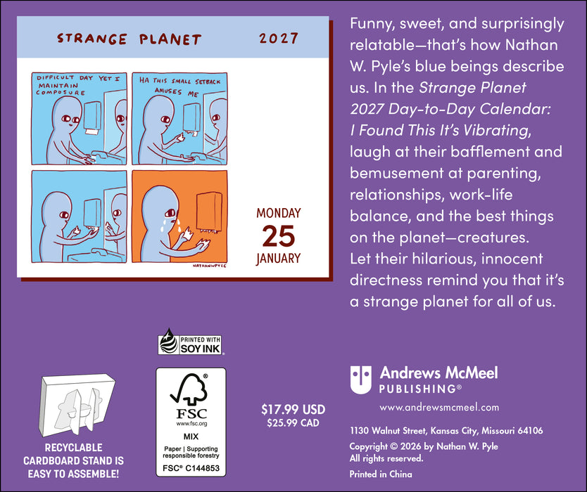 Strange Planet 2027 Page-A-Day Calendar