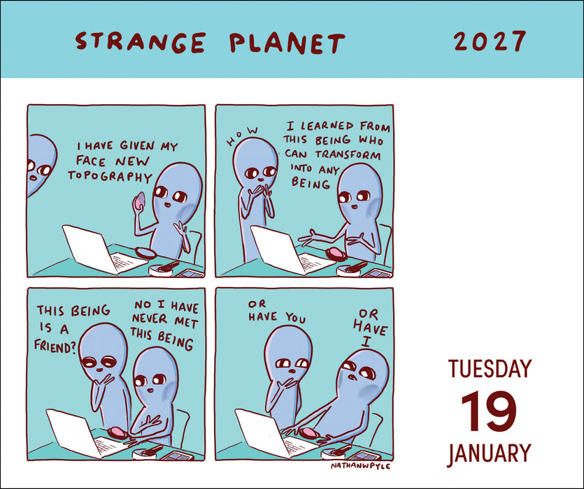 Strange Planet 2027 Page-A-Day Calendar