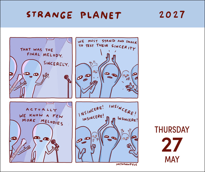 Strange Planet 2027 Page-A-Day Calendar