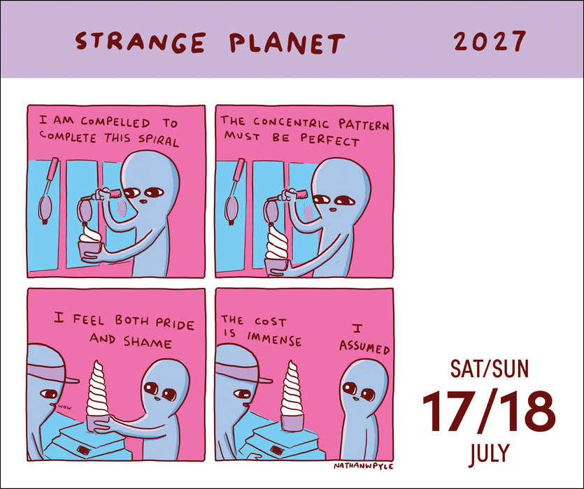 Strange Planet 2027 Page-A-Day Calendar
