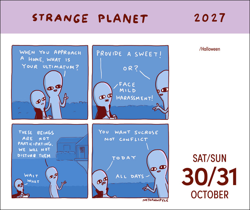 Strange Planet 2027 Page-A-Day Calendar