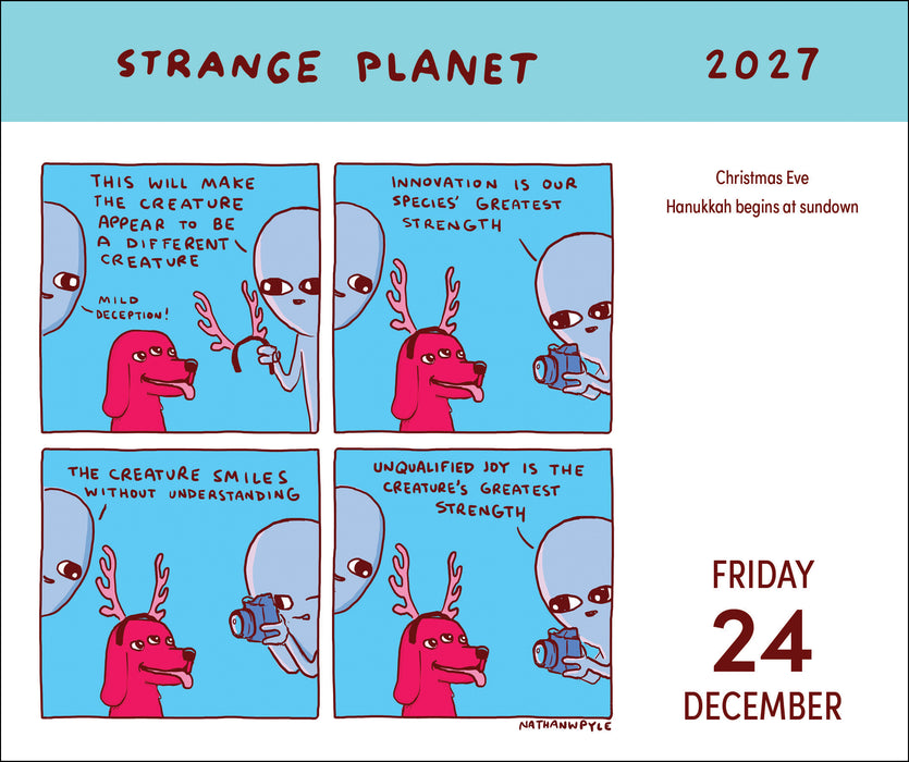 Strange Planet 2027 Page-A-Day Calendar