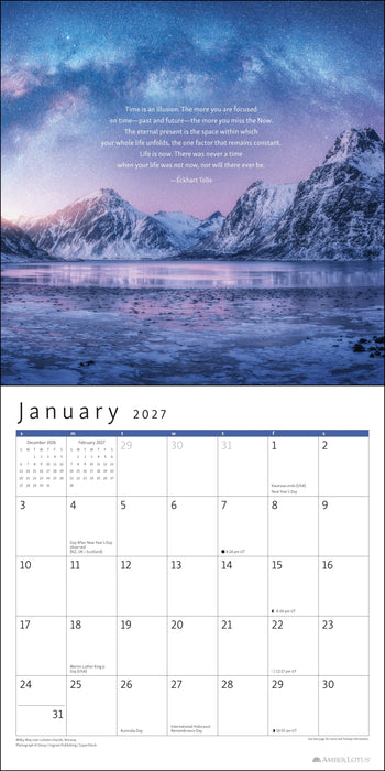 Power of Now 2027 Square Wall Calendar (Online Exclusive)