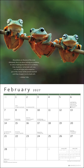 Power of Now 2027 Square Wall Calendar (Online Exclusive)