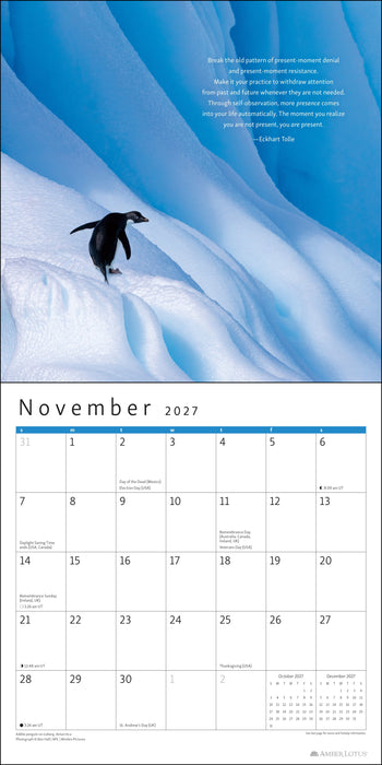Power of Now 2027 Square Wall Calendar (Online Exclusive)