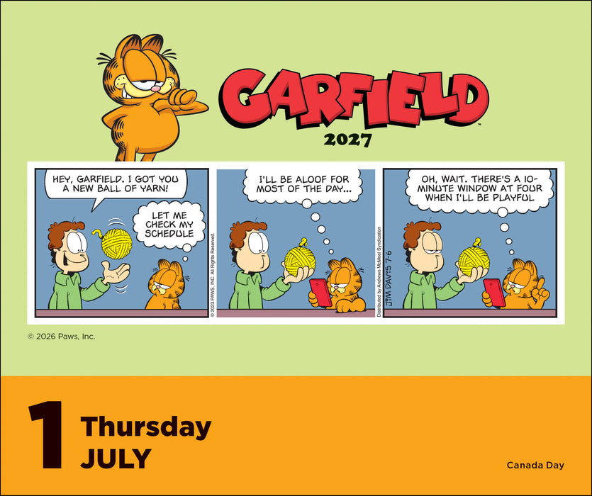Garfield 2027 Page-A-Day Calendar