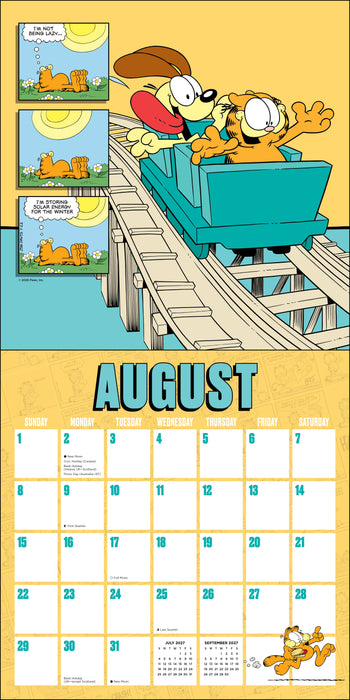 Garfield 2027 Square Wall Calendar