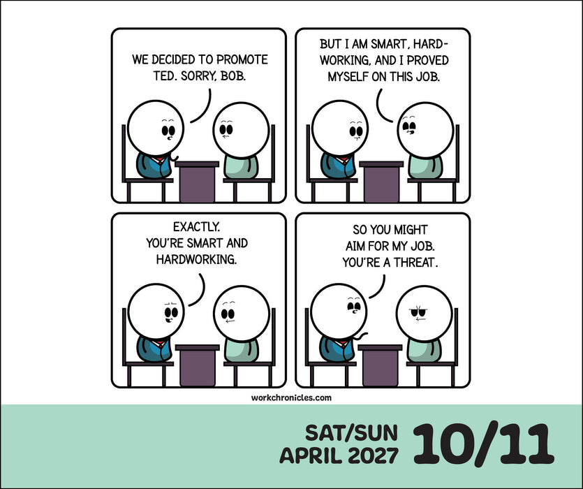 Work Chronicles 2027 Page-A-Day Calendar