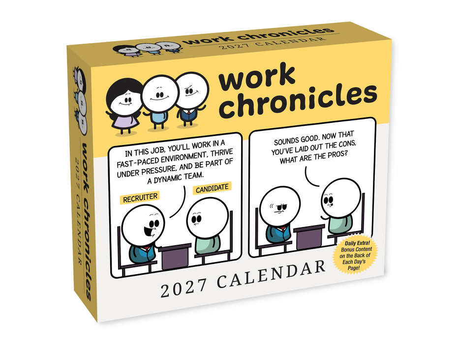 Work Chronicles 2027 Page-A-Day Calendar