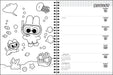 Pocket Peaches Coloring 2027 Weekly Diary