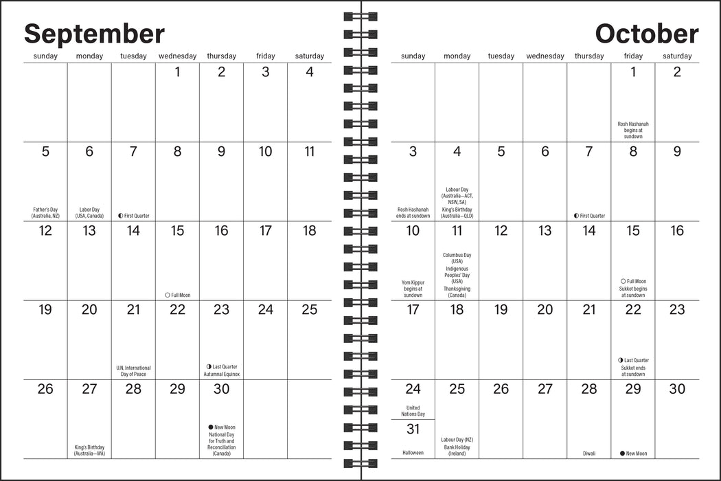 Peanuts Coloring 2027 Weekly Diary